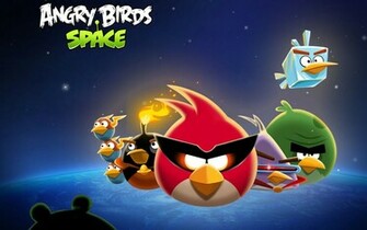 Angry Birds Space Wallpaper