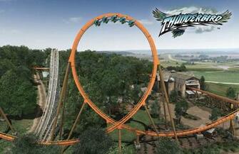 Holiday World Thunderbird Roller Coaster Wallpaper Click Picture For