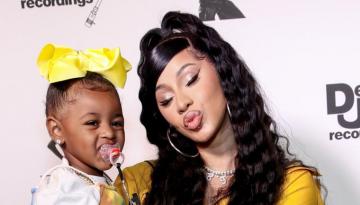 Cardi B Wore A Crystal Studded Ombr Manicure For Kulture S