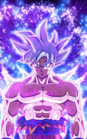 Ultra Instinct Goku Dragon Ball Blue Power