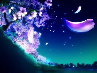 Sakura Background For My Ahri Drawing By Jesphire