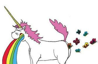 Unicorn Pooping Butterflies