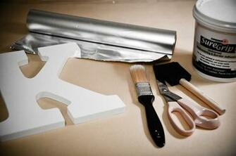 Aluminum Foil The Thinner And Cheaper Better Wallpaper Paste