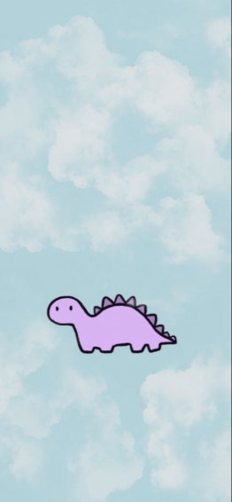 Aesthetic Dinosaur Wallpaper Cute Dino Neutrals