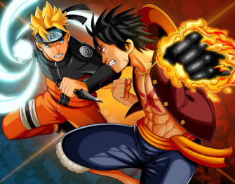 Anime Crossover Naruto X Luffy By Okamigaze