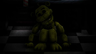 Fnaf Golden Freddy By Kitsune Halfbreed91