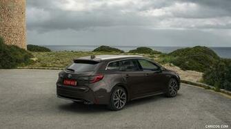 Toyota Corolla Touring Sports 0l Brown Eu Spec Rear