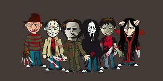 Horror Icons Modern Art Print