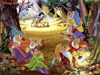 Snow White And The Seven Dwarfs Wallpaper
