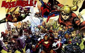 Avengers Assemble Comic Wallpaper Wallpaperin4k Net