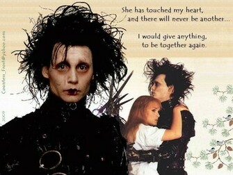 Be Together Again Edward Scissorhands Wallpaper