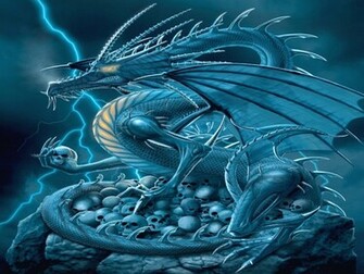 Blue Dragon Wallpaper HD And Pictures