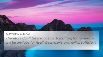 Matthew Web 4k Wallpaper Therefore Don T Be Anxious For
