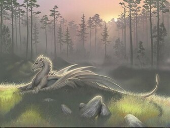 White Dragon Wallpaper