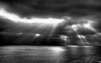 Wide Dark Clouds HD Wallpaper