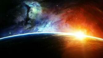 Colorful Space Wallpaper