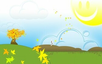 Bright Sunny Day Wallpaper