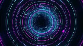 Abstract Lacza Circle Digital Art Wallpaper