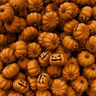 Halloween Pumpkins iPad Air Wallpaper