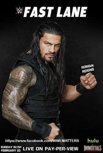 Wwe Fast Lane Poster By Wwematchcard