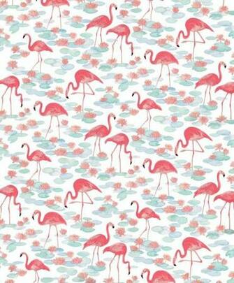 Vintage Flamingos Awesome Color And Pattern Plus I Am Kinda In Love