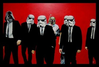 Wars Reservoir Dogs Star Parody Wallpaper