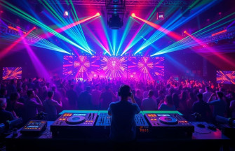 Led Dj Lights Wallpaper