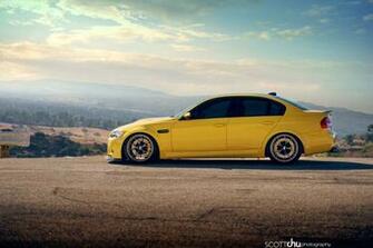 Bmw M3 E90 Dakar Gelb Wallpaper
