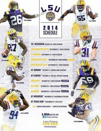 Lsu Football Schedule Wallpaper Full HD
