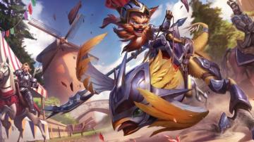 Kled Lol Sir Splash Art 4k Wallpaper