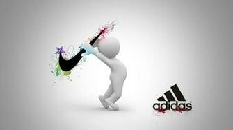 Nike Vs Adidas Wallpaper
