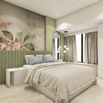 Wallpaper For Bedroom Green
