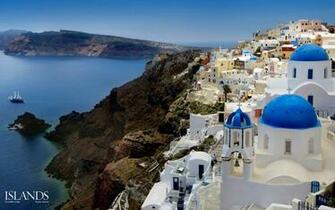 Santorini Wallpaper Image