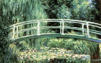 Water Lilies And Japanese Bridge Claude Monet Wallpaper