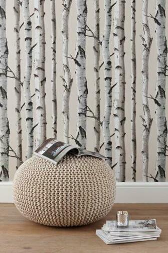 Birch Trees Wallpaper Love