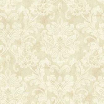 White Sophisticated Damask Wallpaper Wall Sticker Outlet
