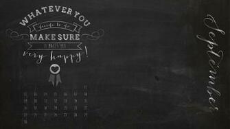 Chalkboard Beauties Desktop Wallpaper