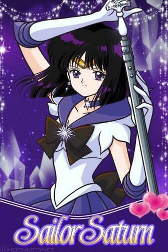 Sailor Saturn iPhone Wallpaper Mo
