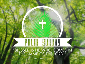 Beautiful Palm Sunday Greeting Pictures And Image