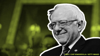 Bernie Sanders iPhone Wallpaper