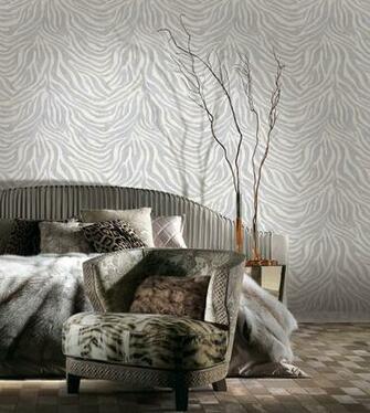 Roberto Cavalli Volume Zebra Striped Wallpaper Colourways