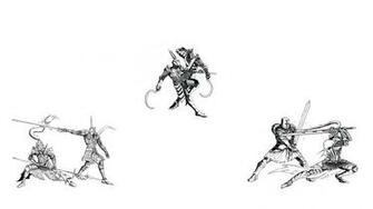 Souls Knight Medieval Bw White Fantasy Battle Weapons Swords Wallpaper