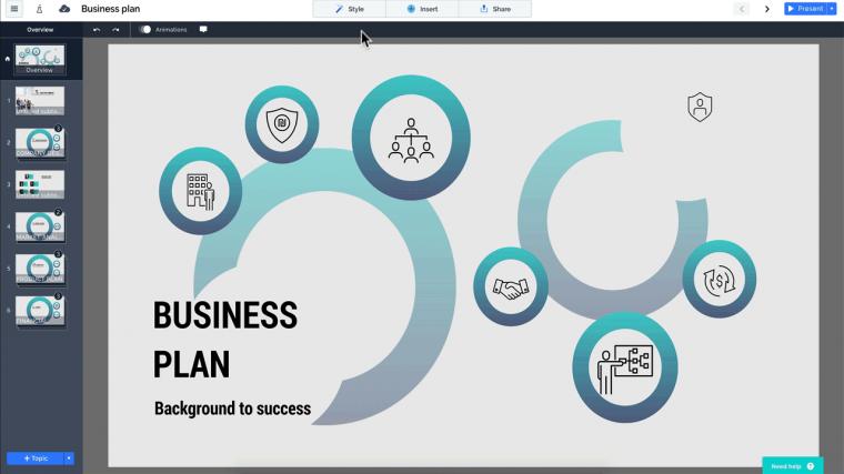 Adding And Changing The Background Image Prezi Support Center