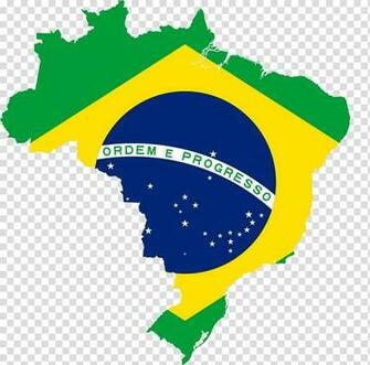 Ordem E Progresso Brasil Flag Of Brazil Globe Map