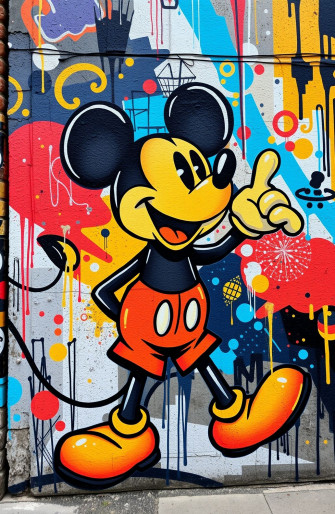 Mickey Mouse Dope Wallpaper