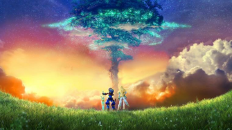 Official Xenoblade Artwork Without The Text