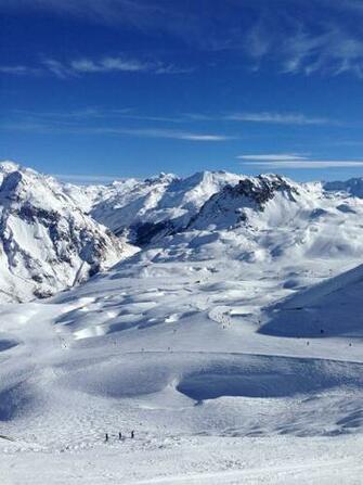 Tignes Val D Isere France Winter Wallpaper Skiing Travel