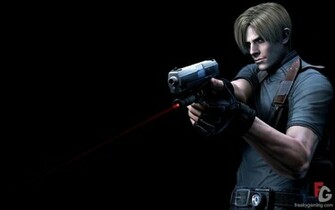 Adventure Leon Kennedy Lanser Sight Video Games Resident Evil