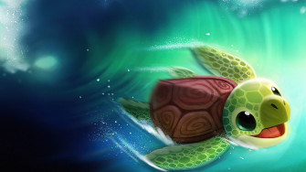Cool Turtle Wallpaper