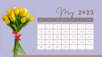 May Calendar Wallpaper